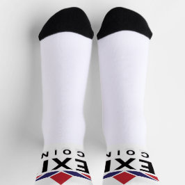 TeXit-Coin-Logo Socken