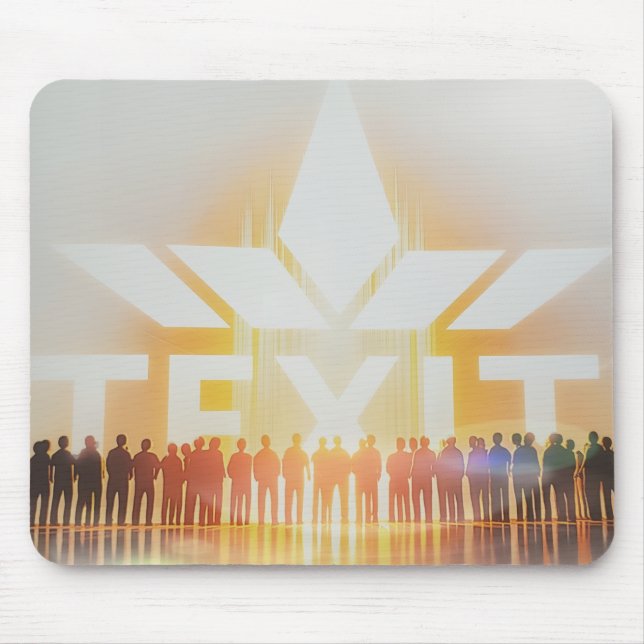 TeXit-Coin Mousepad (Vorne)