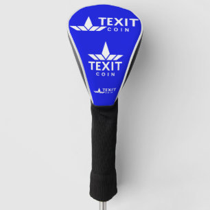Texit Coin Offizielles Logo Golf Headcover