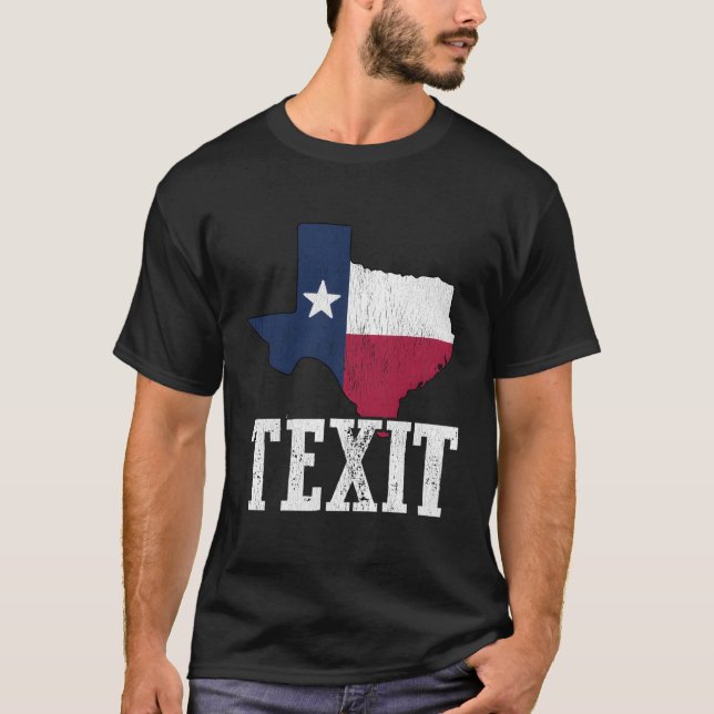 Texit Texas Secede Texan Pride Texas Pride Texit T-Shirt (Vorderseite)