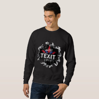 TexitCoin offizielles Logo auf der Rückseite M ode Sweatshirt