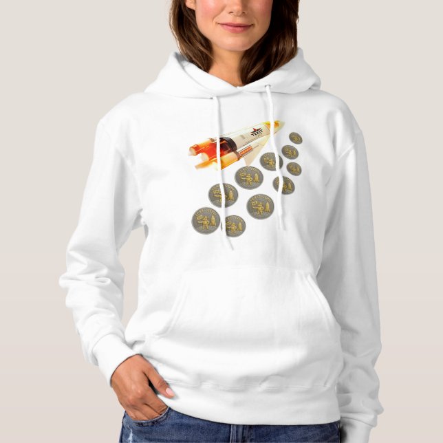 TexitCoin Offizielles Logo Pullover Reißverschluss (Vorderseite)