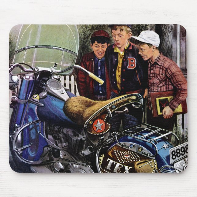 Texs Motorrad Mousepad (Vorne)