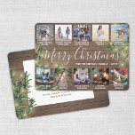 Text 10 Fotos & Beschriftungen, aus Holz und Strei Feiertagskarte<br><div class="desc">Versenden Sie stilvolle, fröhliche Grüße und teilen Sie 10 Ihrer Lieblingsfotos mit einer individuellen Foto Collage Urlaubskarte. Der gesamte Text auf dieser Vorlage ist einfach zu personalisieren und enthält alle möglichen Formulierungen, wie z. B. Frohe Weihnachten, glückliche Feiertage, Frohe Festtage, Neujahrsjubiläen usw. (IMAGE PLACEMENT TIP: Eine einfache Möglichkeit, ein Foto...</div>
