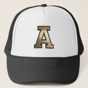Text "A" Truckerkappe