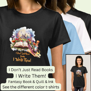Text ändern, ich lese nicht nur Bücher, ich schrei T-Shirt