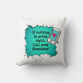 Text ändern - nennen Sie Ihr Oma-Geschenkkissen Kissen