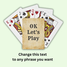 Text ändern - Ok, lasst uns Vintagen Worn Grunge s