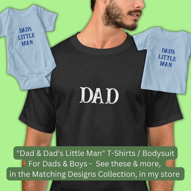 Text ändern / Titel - "VATER" - Matching Father So T-Shirt (Von Creator hochgeladen)