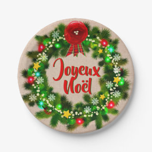 Text-Assiette-Joyeux-Noël 7 bearbeiten" Pappteller