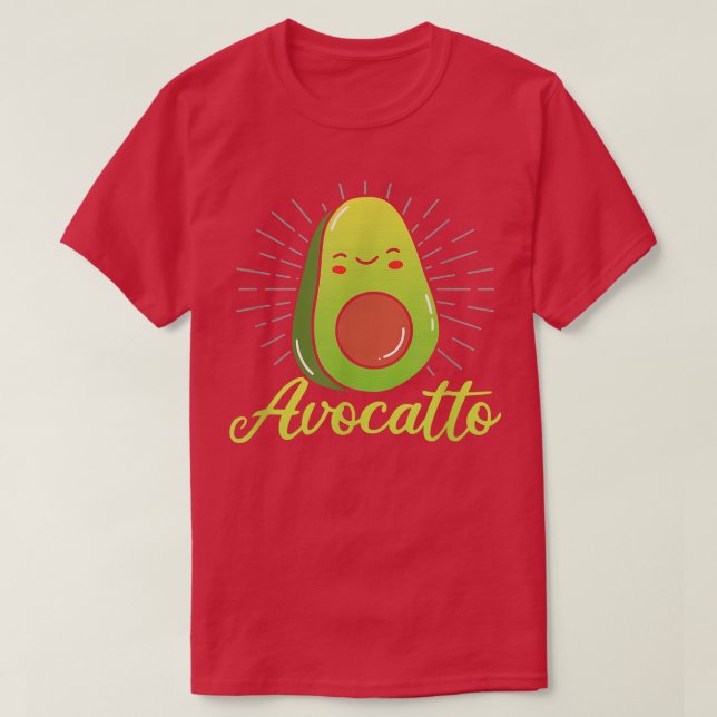 TEXT Avocado  T-Shirt (Design vorne)