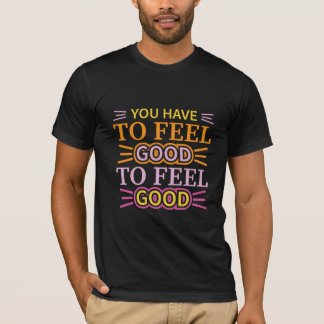 Text-basierte Neon-leichte benutzerdefinierte Typo T-Shirt