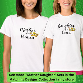 Text bearbeiten - Mutter eines Prinzessin Matching T-Shirt