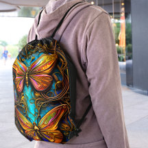 Text Bronze-Schmetterlinge auf Aqua Blue