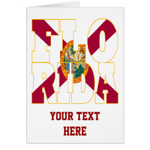 Text der Landesflagge in Florida