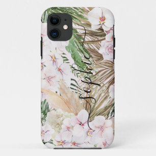 Text der Schrift "Pampas gras", "orchid", "tropisc Case-Mate iPhone Hülle
