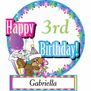 Text des alles- Gute zum Geburtstagsüßer Freistehende Fotoskulptur