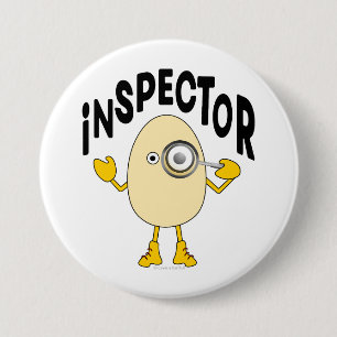 Text des Inspektors Egghead Button