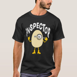 Text des Inspektors Egghead T-Shirt