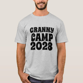 Text des Retro-Granny-Camps T-Shirt