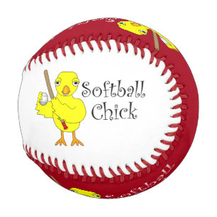 Text des Softball-Checks Baseball