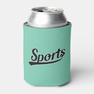 Text-Design: SPORTschwarz + Ihr eigener Text & Ide Dosenkühler