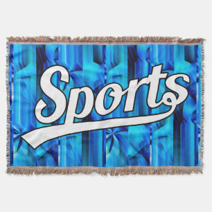 Text-Design: SPORTweiß + Ihr eigener Text & Ideen Decke