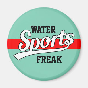 Text-Design: SPORTweiß + Ihr eigener Text & Ideen Magnet