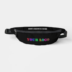 Text-Fanny-Pack mit benutzerdefinierten Firmenlogo Bauchtasche