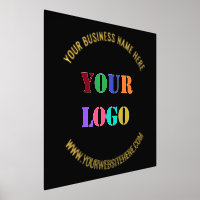 Text-Folie für das Logo des Unternehmens druckt Ih