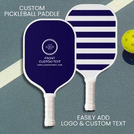 Text für das Logo "Custom Company Business" Pickleball Schläger