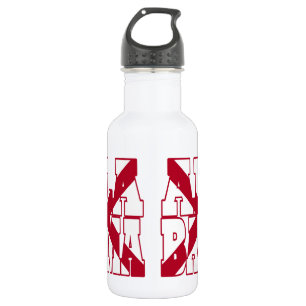 Text für die Alabama-Staatsflagge Trinkflasche