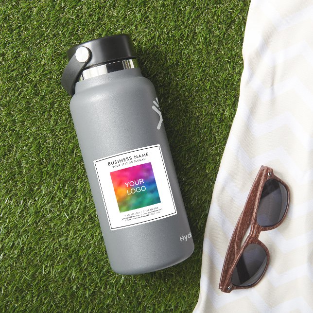 Text für Firmenlogo Benutzerdefinierte Vorlage Ext Aufkleber (HydroFlask Insitu)