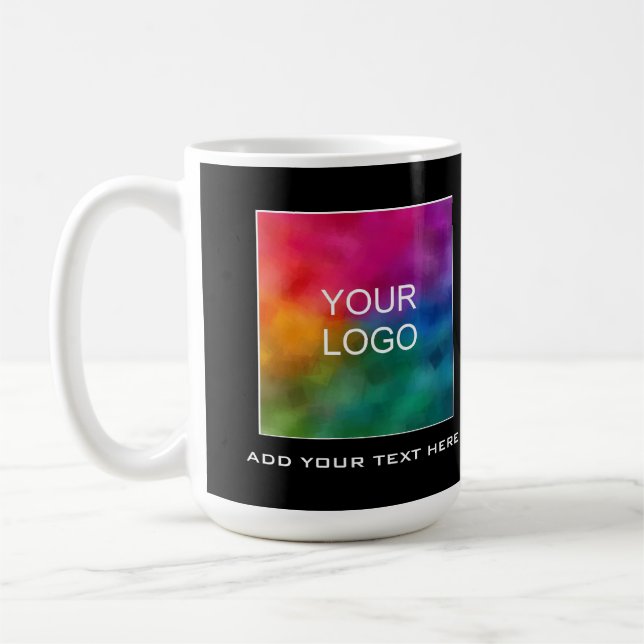 Text für Firmenlogo Kaffeetasse (Links)