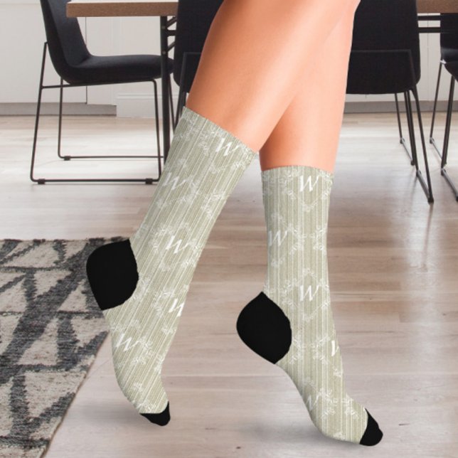 Text für Monogramm rustikal Socken (Von Creator hochgeladen)