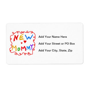Text für Primärfarben Neue Mommy-Geschenke