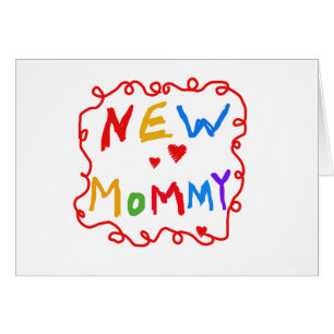 Text für Primärfarben Neue Mommy-Tshirts