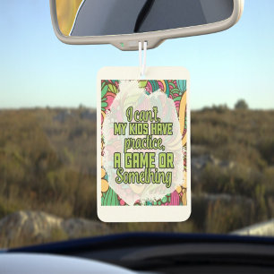 Text Graphic Air Freshener für einen stilvollen Bo Autolufterfrischer