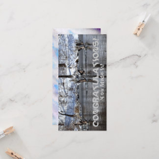 Text "Herzlichen Glückwunsch, dass du es geschafft