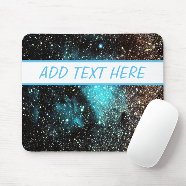 TEXT hinzufügen/Benutzerdefinierter Bereich Mousepad (Mit Mouse)