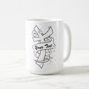 Text hinzufügen - Combo-Tasse Tasse
