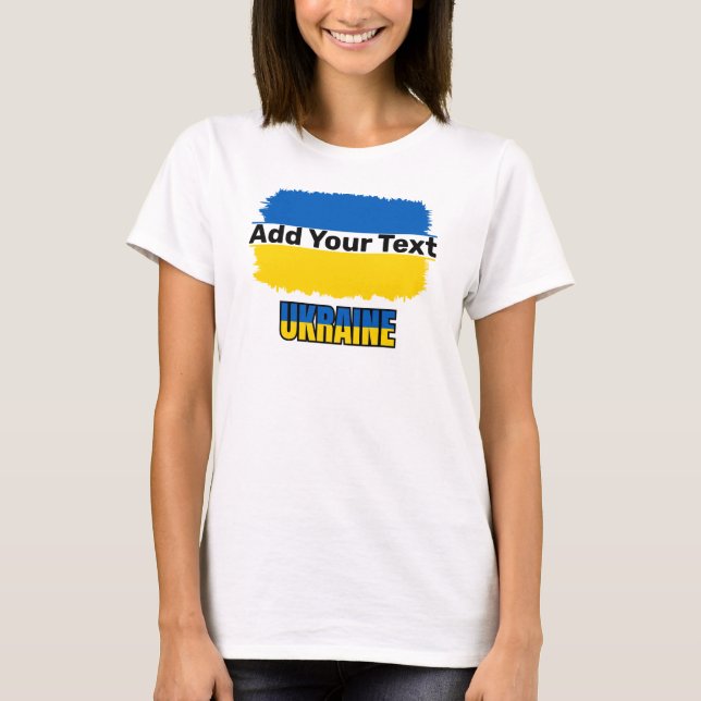 Text hinzufügen - T - Shirt (Vorderseite)