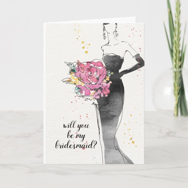 Text hinzufügen | Wild Apple | Blumenmodekleid Einladung (Vorderseite)