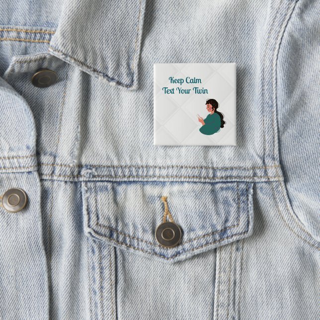 Text - Ihre Zwillinge Button (Beispiel)