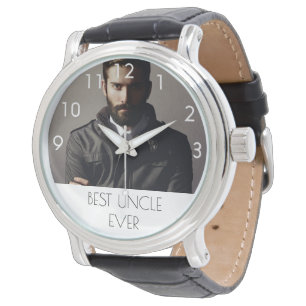 Text im Foto erstellen Armbanduhr