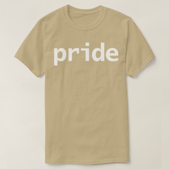 Text in weißer Minimaltypografie T-Shirt (Design vorne)