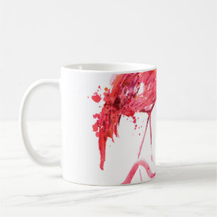Text in Zeitungen mit altem Papier Kaffeetasse