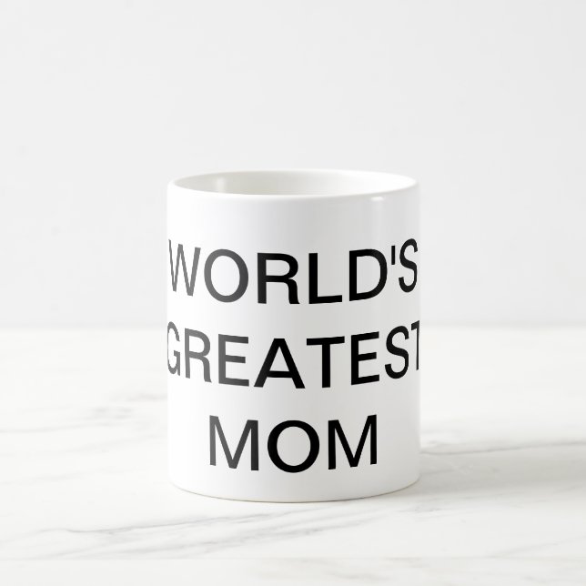 Text-Kaffee-Tassen-Trinkbehälter die MAMA der WELT Kaffeetasse (Mittel)