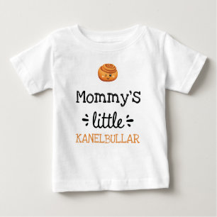 [Text] Kleiner Kanelbullar Niedlicher Baby Bodysui Baby T-shirt