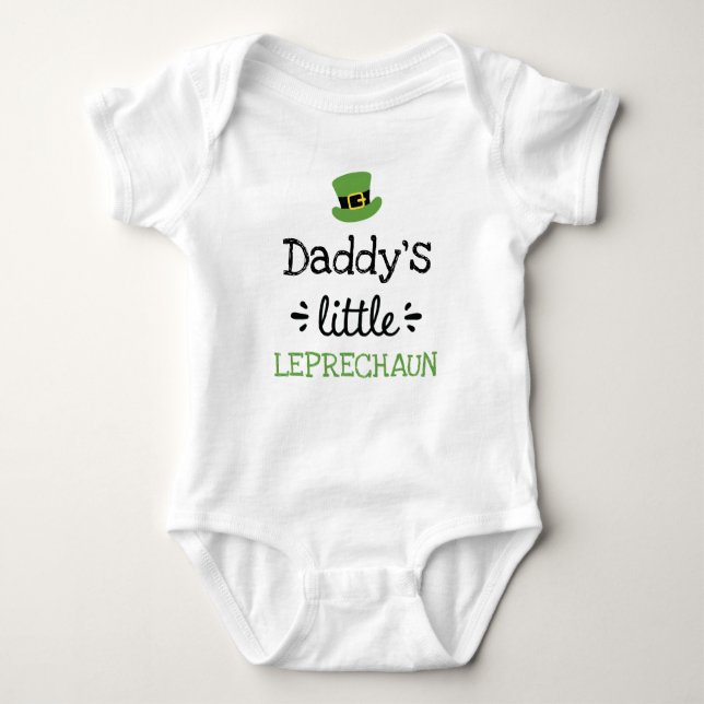 [Text] Kleiner Leprechaun Baby Strampler (Vorderseite)